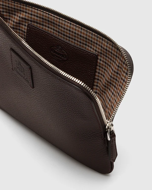 Pouch Deer Print Calfskin Pouch
