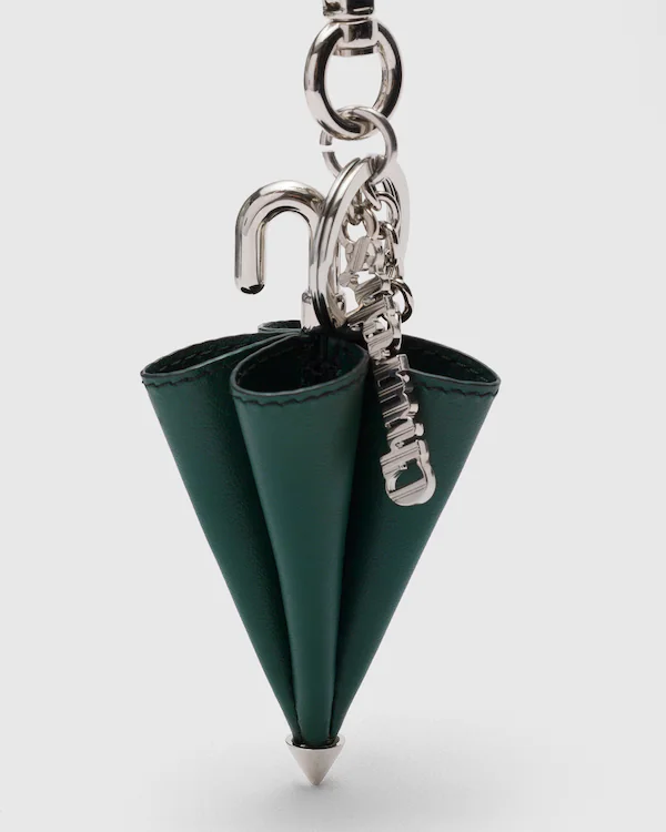 Charm Umbrella Charm in Nappa and Metal