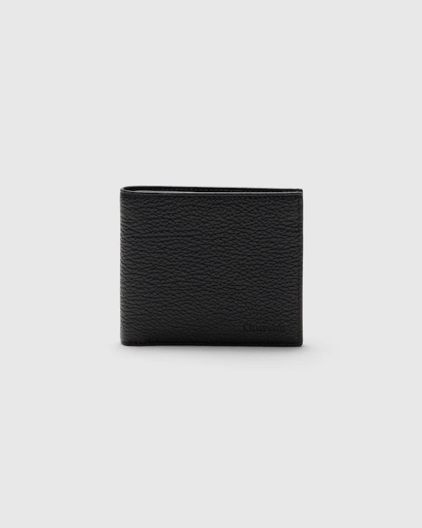 Billfold Wallet Deer Print Calfskin Wallet