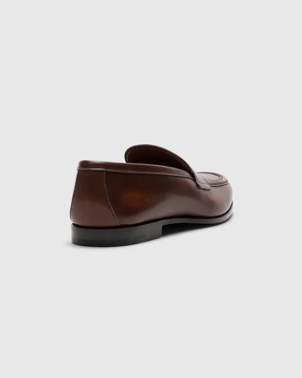 Rother Fumé Brushed Leather Loafer