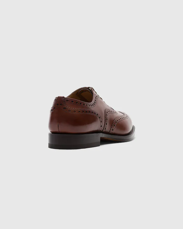 Burwood Bleached Calfskin Oxford Brogue