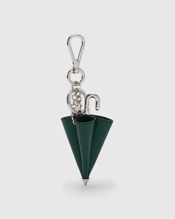 Charm Umbrella Charm in Nappa and Metal
